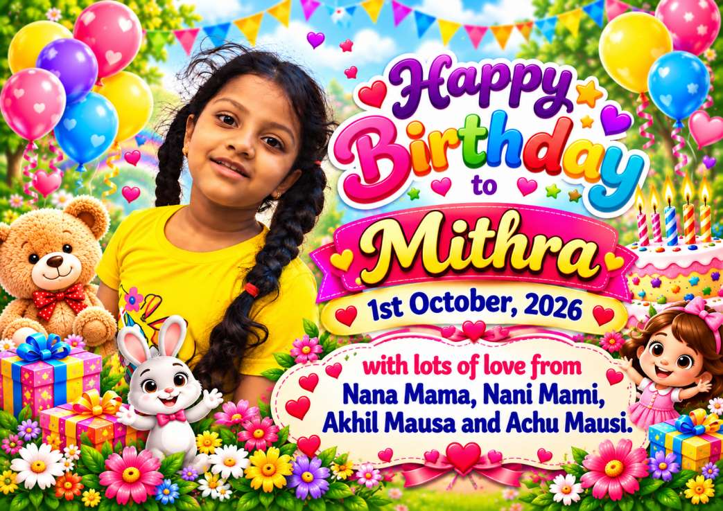 Happy Birthday to Mithra